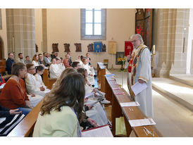 Dankgottesdienst der Kommunionkinder (© Karl-Franz Thiede)